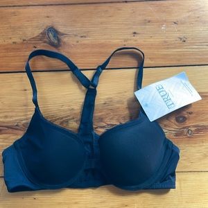 Black Racerback Bra